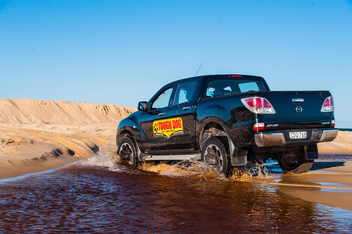 Mazda BT-50 with Lift Kit fitted